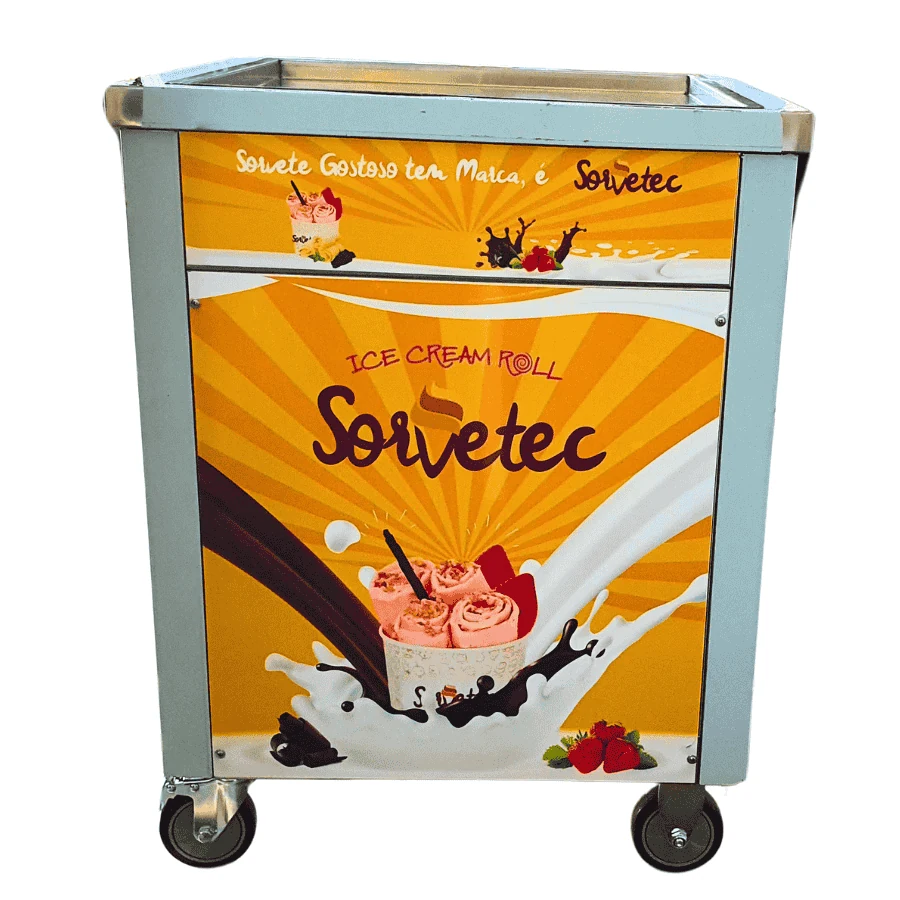 Máquina de sorvete na chapa KK500FL-1 Sorvetec